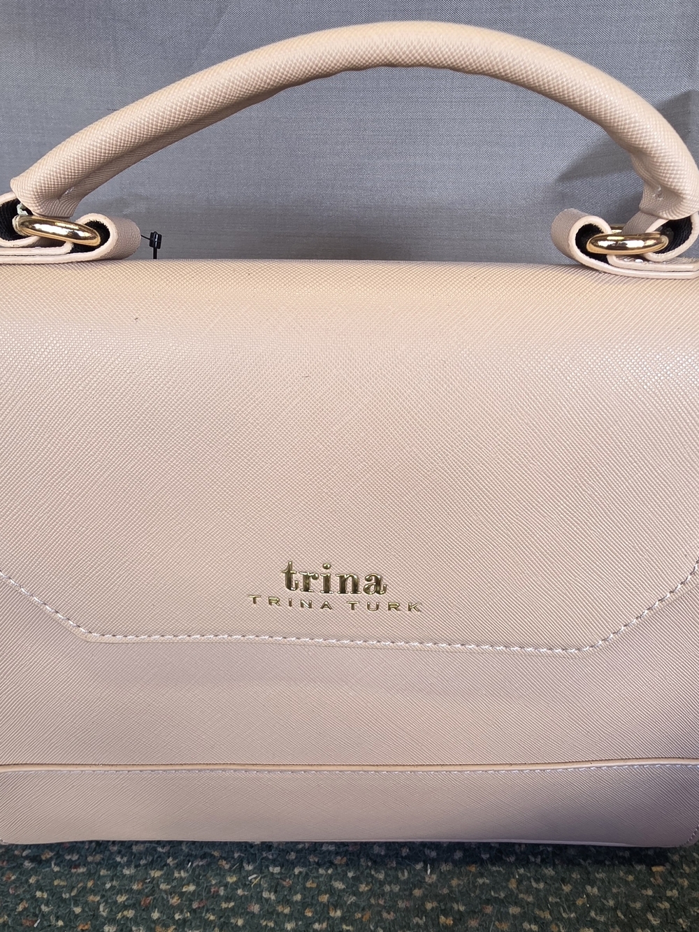 Trina Turk Pale Blush Top-Handle Satchel